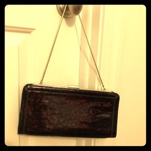 Banana republic tortoiseshell clutch